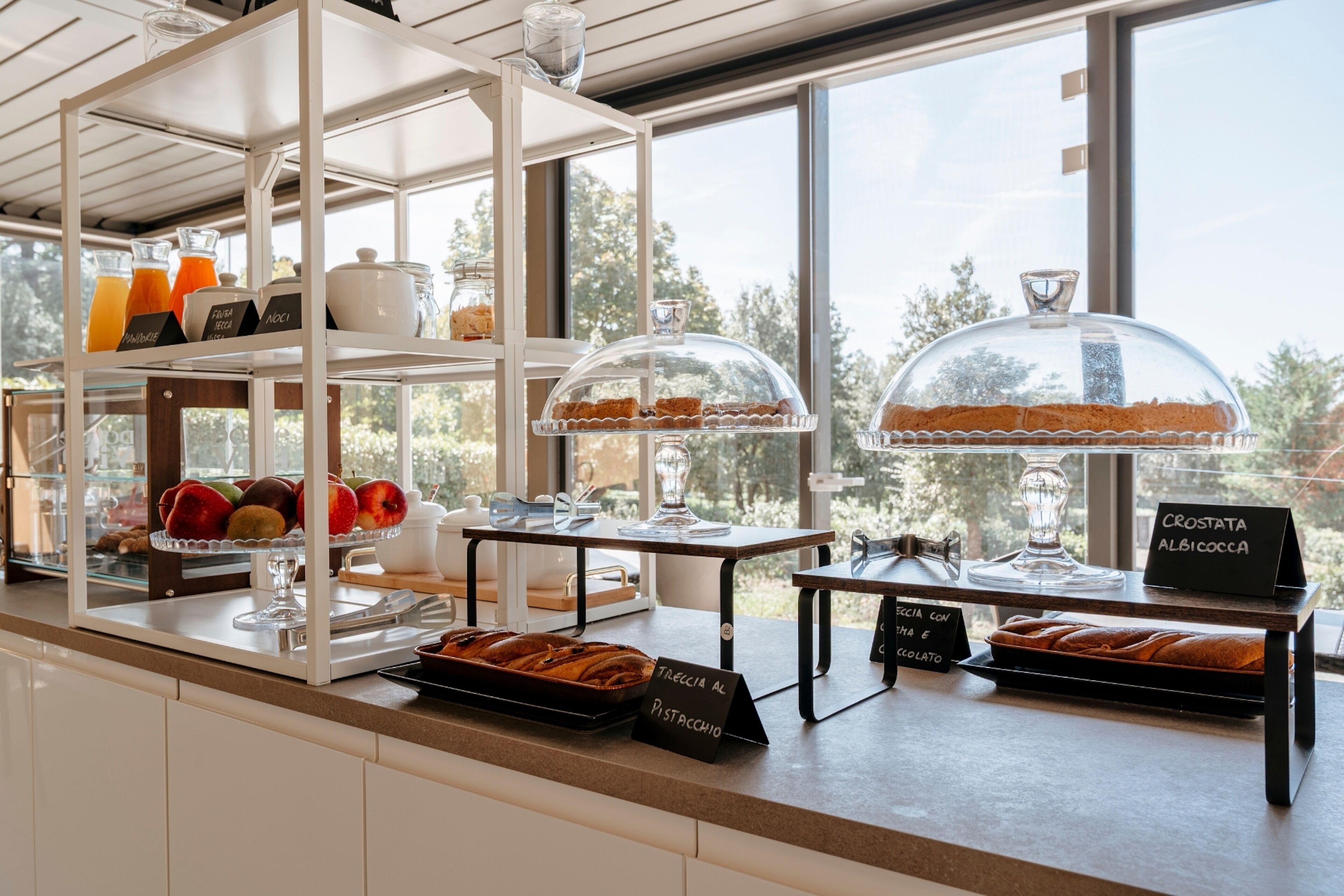 Frokostbuffé er inkludert hver dag