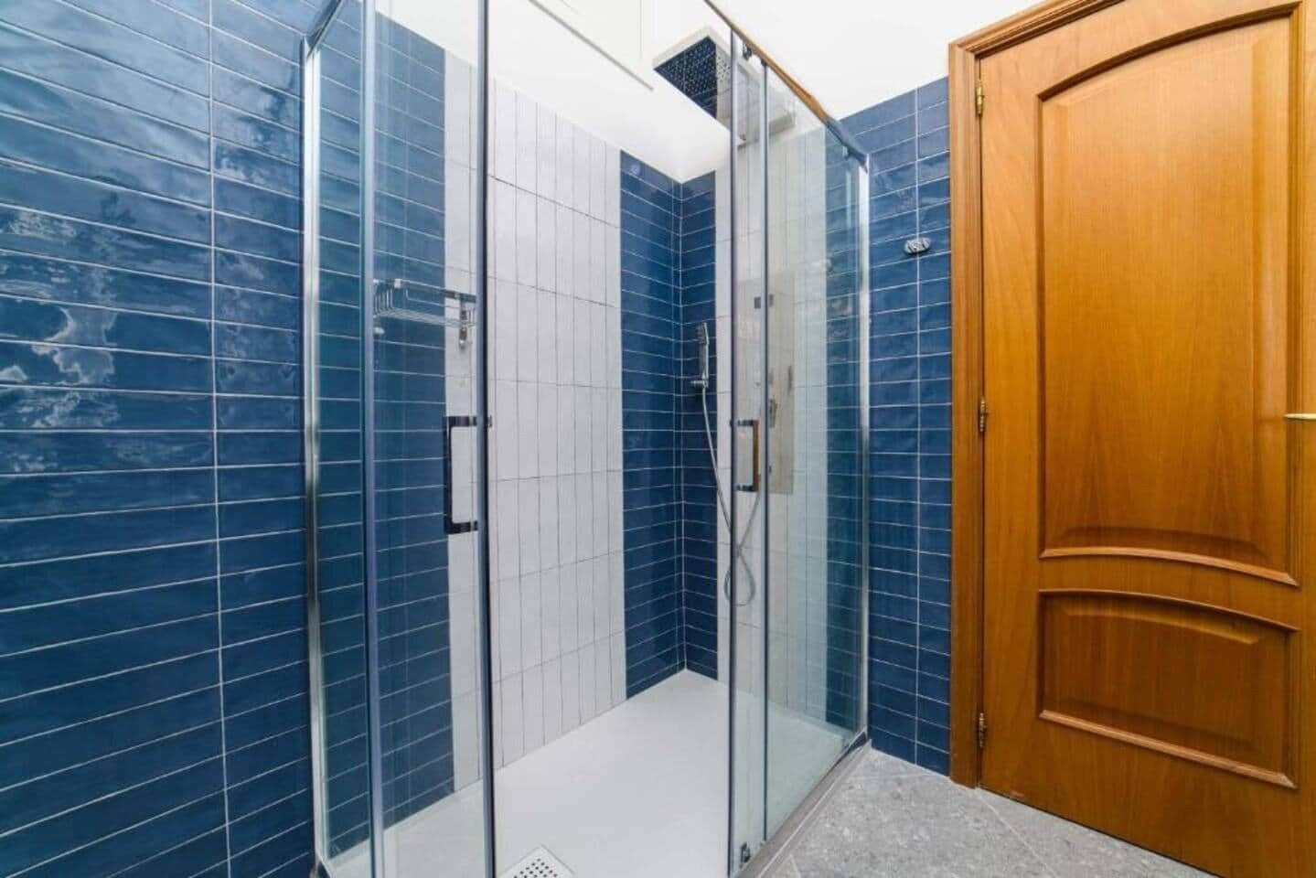 Bidet, soap, shampoo, toilet paper