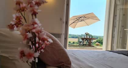 Charming house near Sancerre - Panoramic view of nature