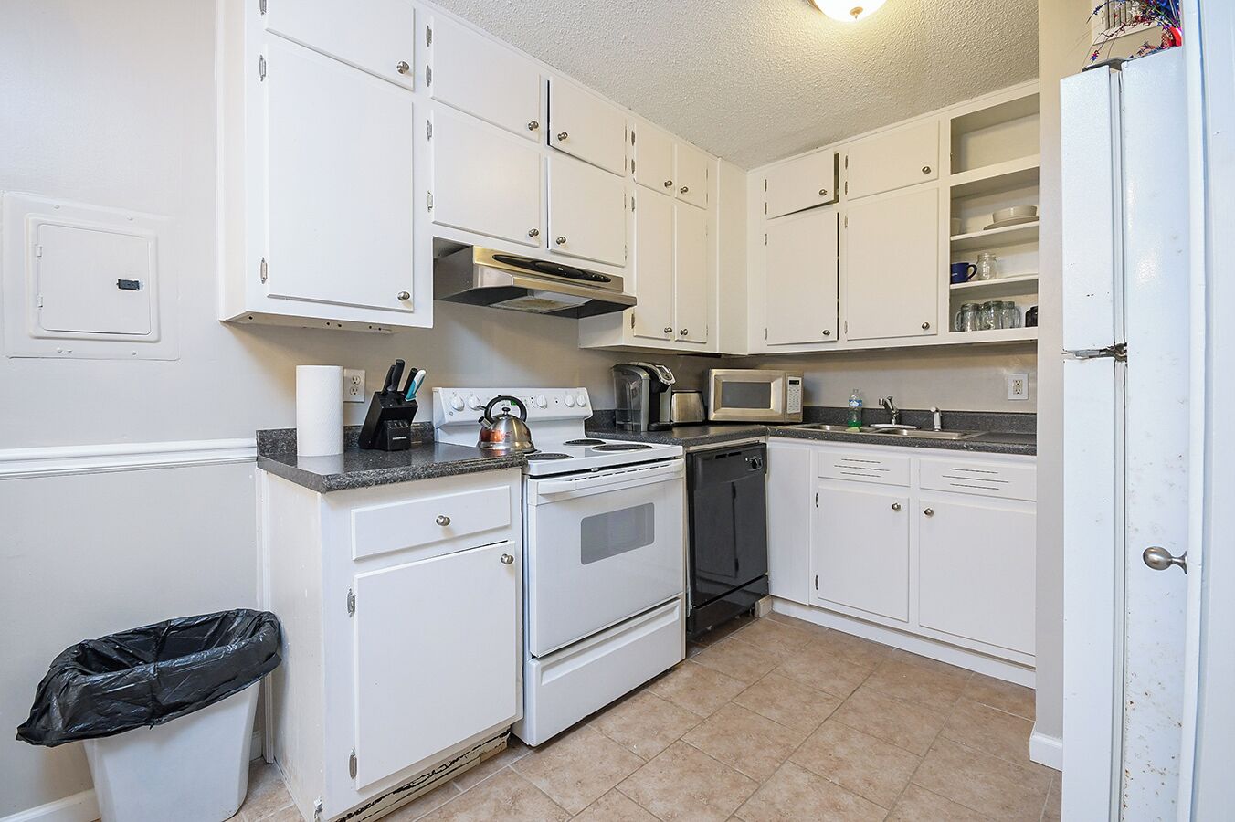 Mikrowelle, Ofen, Herdplatte, Geschirrspüler