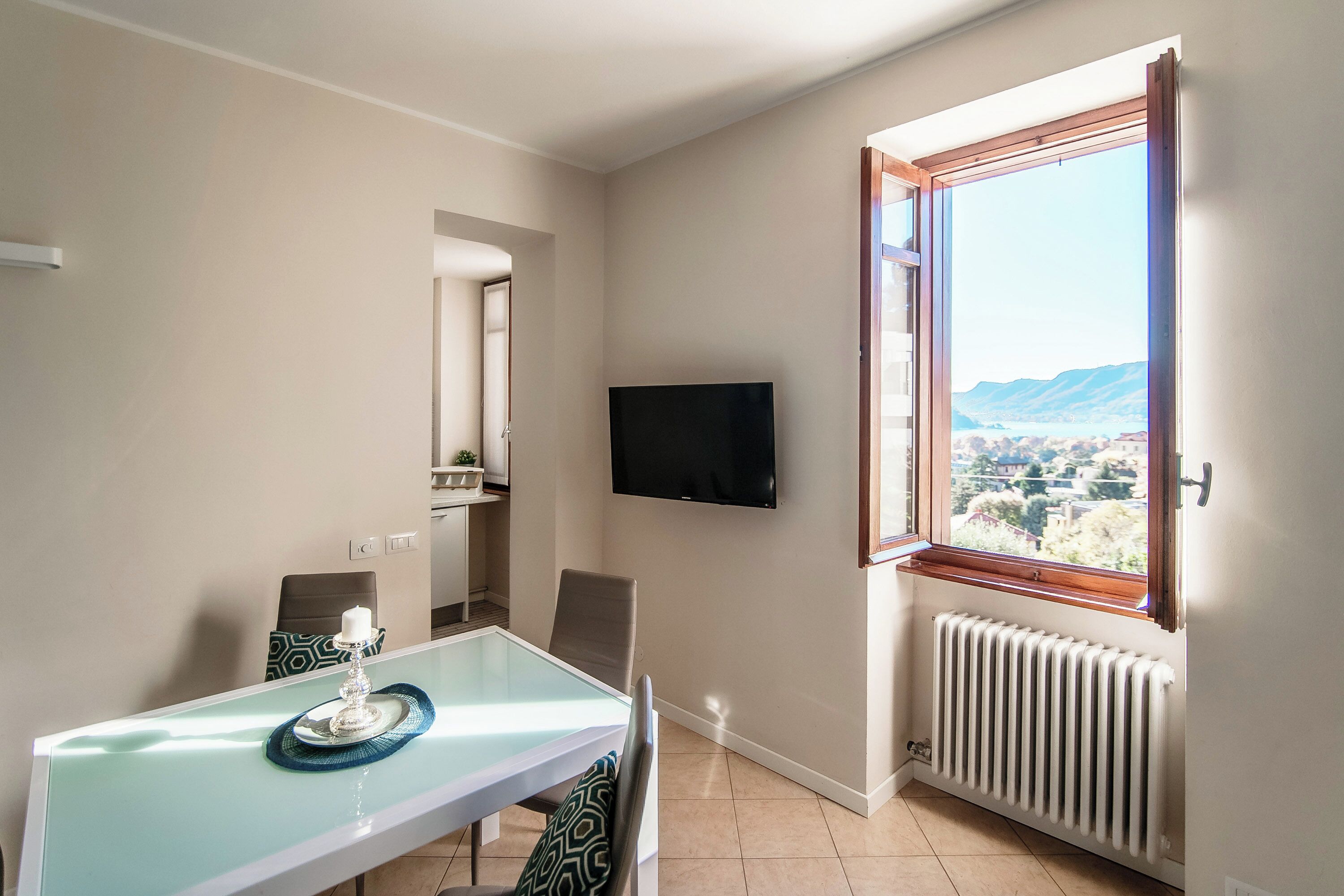 Apartment, Seeblick | Bettwäsche aus ägyptischer Baumwolle, hochwertige Bettwaren