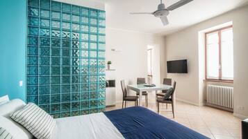 Appartamento, vista lago | Biancheria in cotone egiziano, biancheria da letto di alta qualità