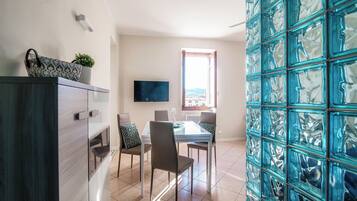 Appartamento, vista lago | Biancheria in cotone egiziano, biancheria da letto di alta qualità