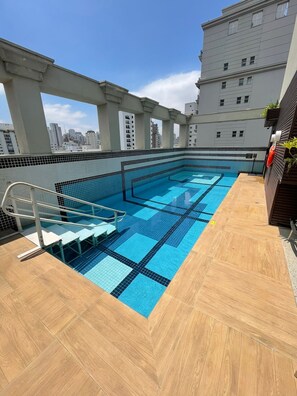 Pool - Luxury Executive Flat Hotel in Jardins (São Paulo)