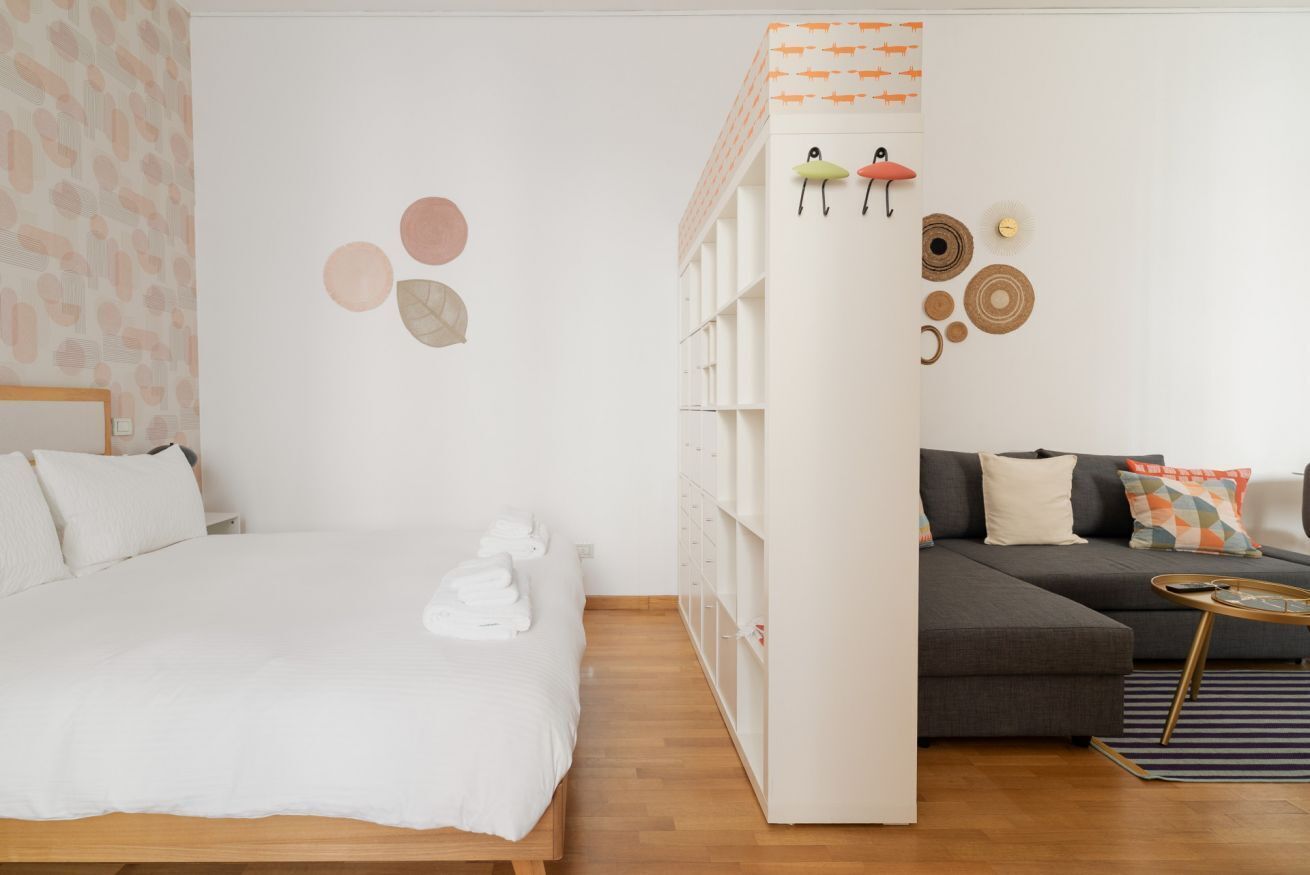 1 bedroom, iron/ironing board