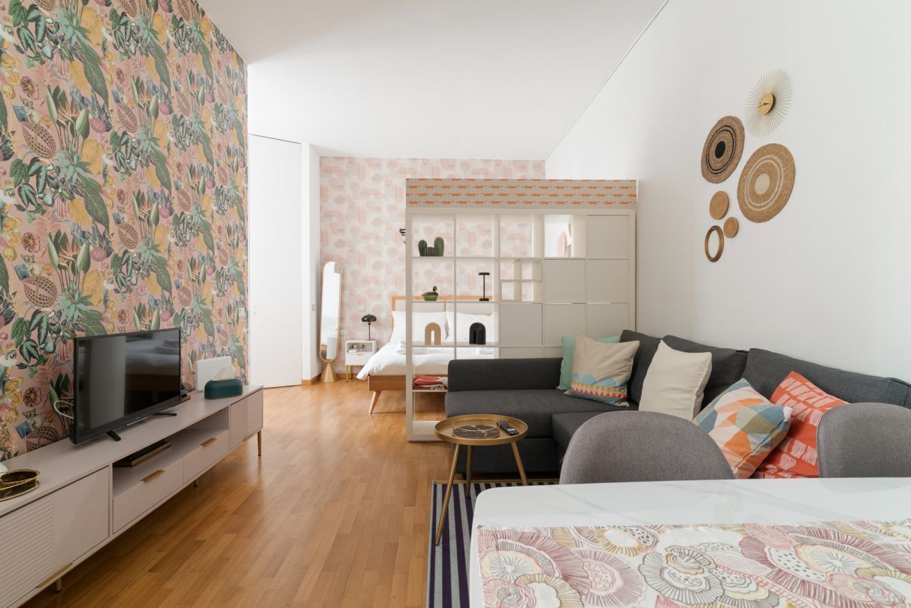 1 Schlafzimmer, Bügeleisen/Bügelbrett