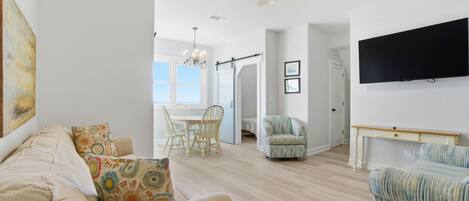 บ้านพัก, หลายเตียง (USA Beach House) | บริเวณนั่งเล่น