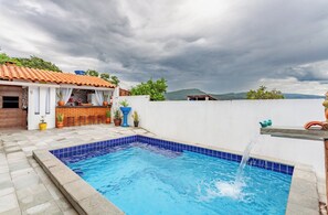 Pool - Anchor of Dreams Townhouse with Private Pool, Beautiful View, and Perfect Location (Pirenópolis)