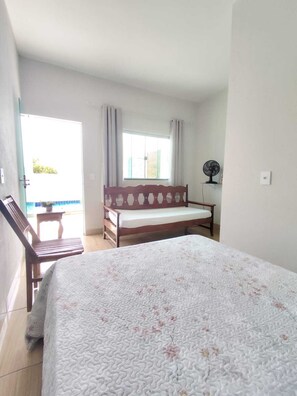 Iron/ironing board, internet, bed sheets