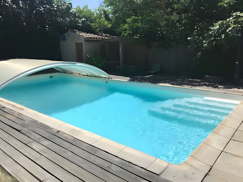 Gîte De L'albizia: House with Private Pool, Terrace & Wi-Fi in Villasavary