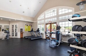 Fitnessbereich