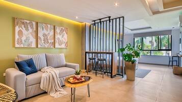 Een 55-inch smart-tv met digitale zenders