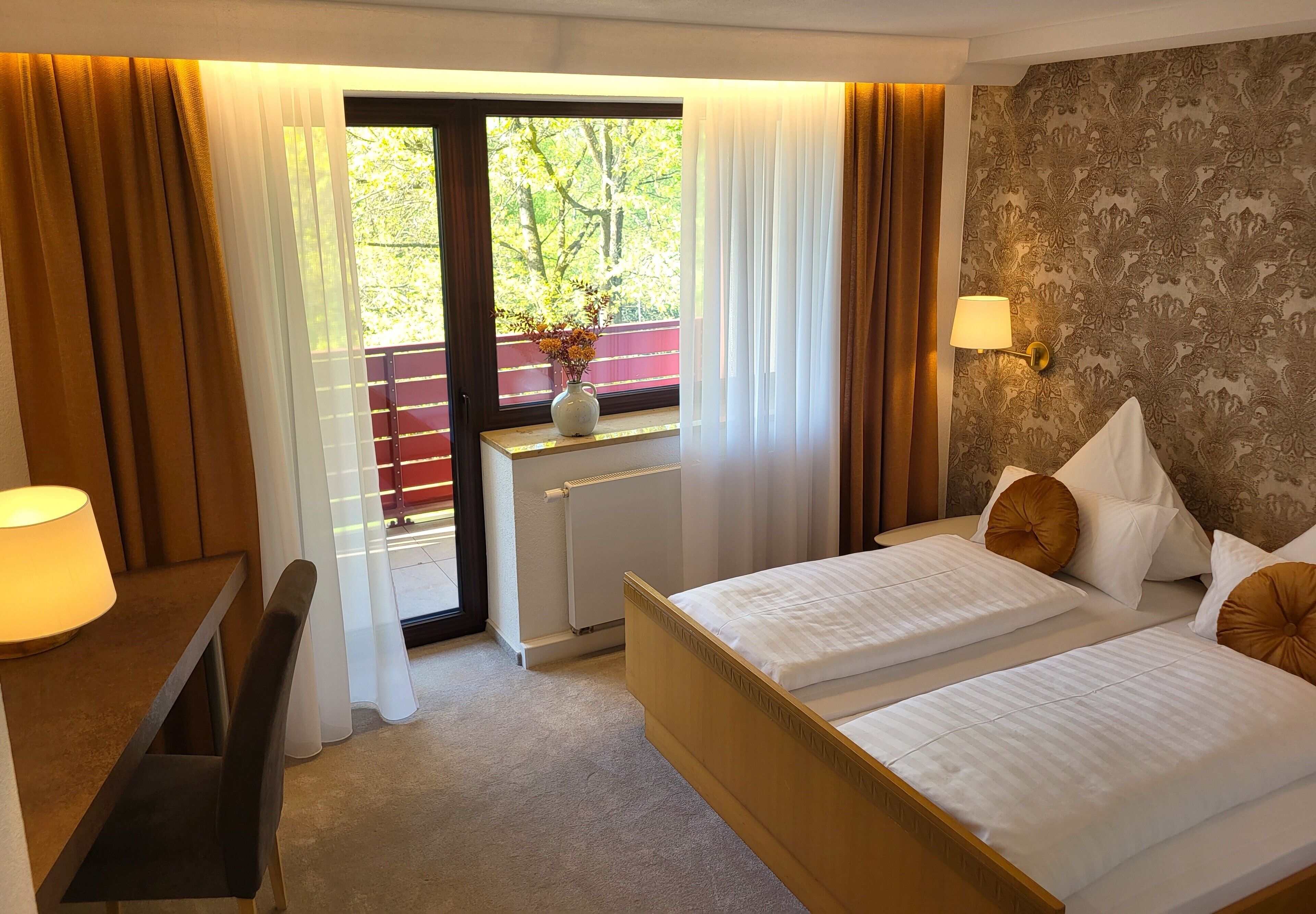 Deluxe Double or Twin Room, Balcony, Garden View | Free WiFi