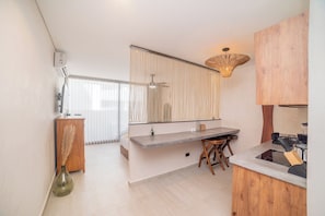 Private kitchen - Tulum Luxury Loft + CoWork | Cinema, gym, xbox (Tulum)