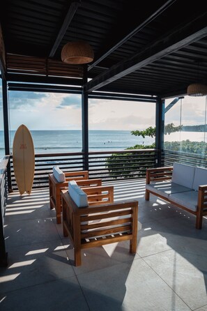 Superior Suite, Ocean View | Terrace/patio - WAO Beach Hotel (Las Escobas del Venado)
