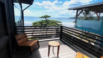Suite, Balkon, Meerblick | Terrasse/Patio