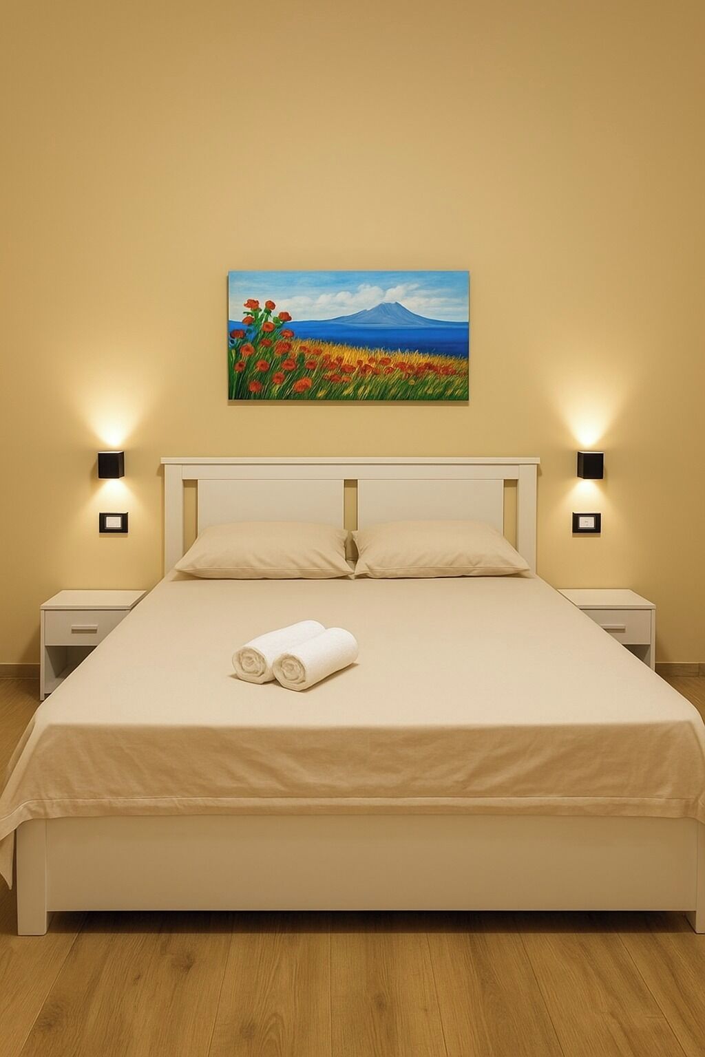 Bügeleisen/Bügelbrett, kostenloses WLAN, Bettwäsche