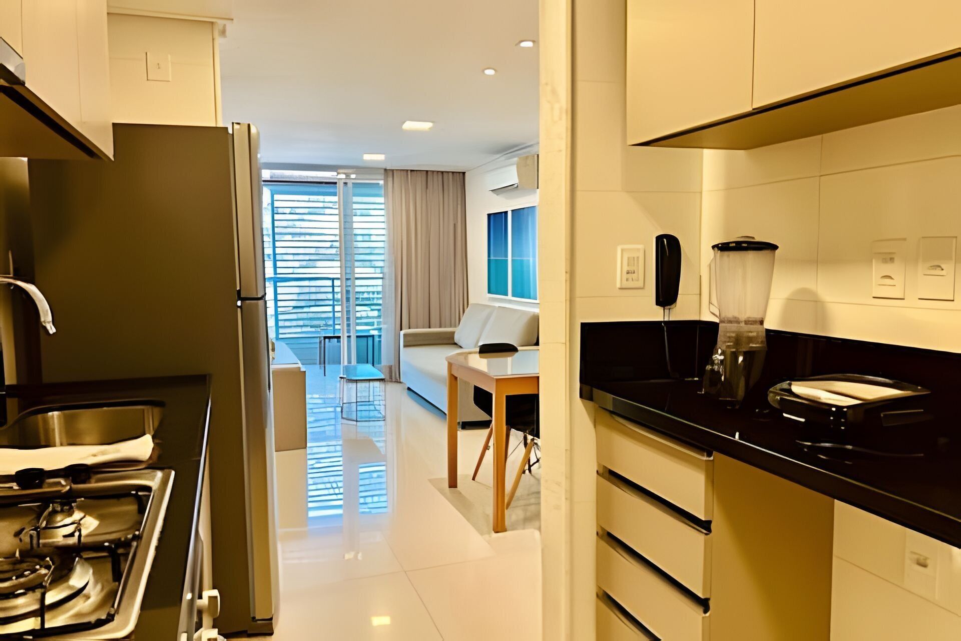 Apartamento básico | Parte interna