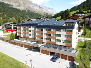 Exterior - Large 1 bedroom - free parking - dream views- (Leukerbad)
