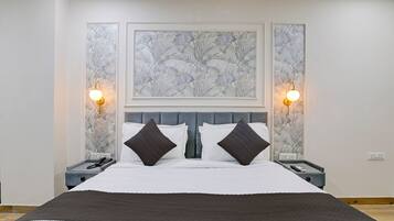 Deluxe Double Room, City View | Iron/ironing board, free WiFi