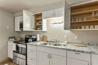 Fully Fenced Backyard, Close to Trails & Sites