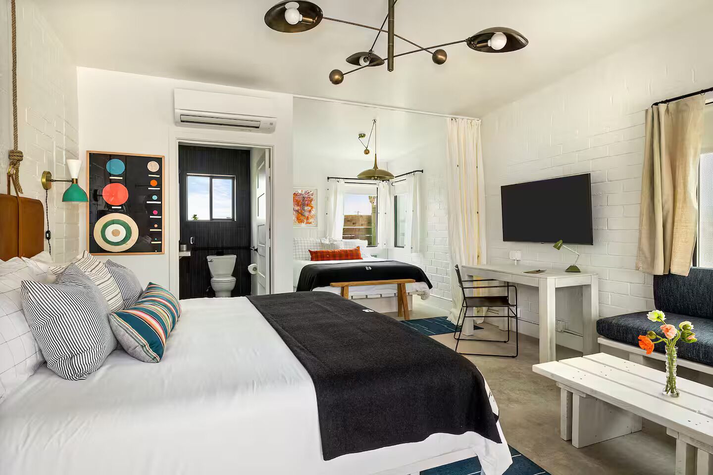 Fer et planche à repasser, Wi-Fi, draps fournis