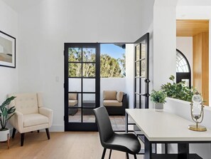 Luxury Villa, Multiple Beds, Pool Access, Ocean View (Villa Costera) | Living area - Villa Costera - Tree-lined Tranquility: 3-level Entertainer's Dream (Malibu)