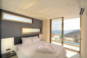 4 bedrooms, iron/ironing board, WiFi, bed sheets - Villa Ahıska (Kalkan)