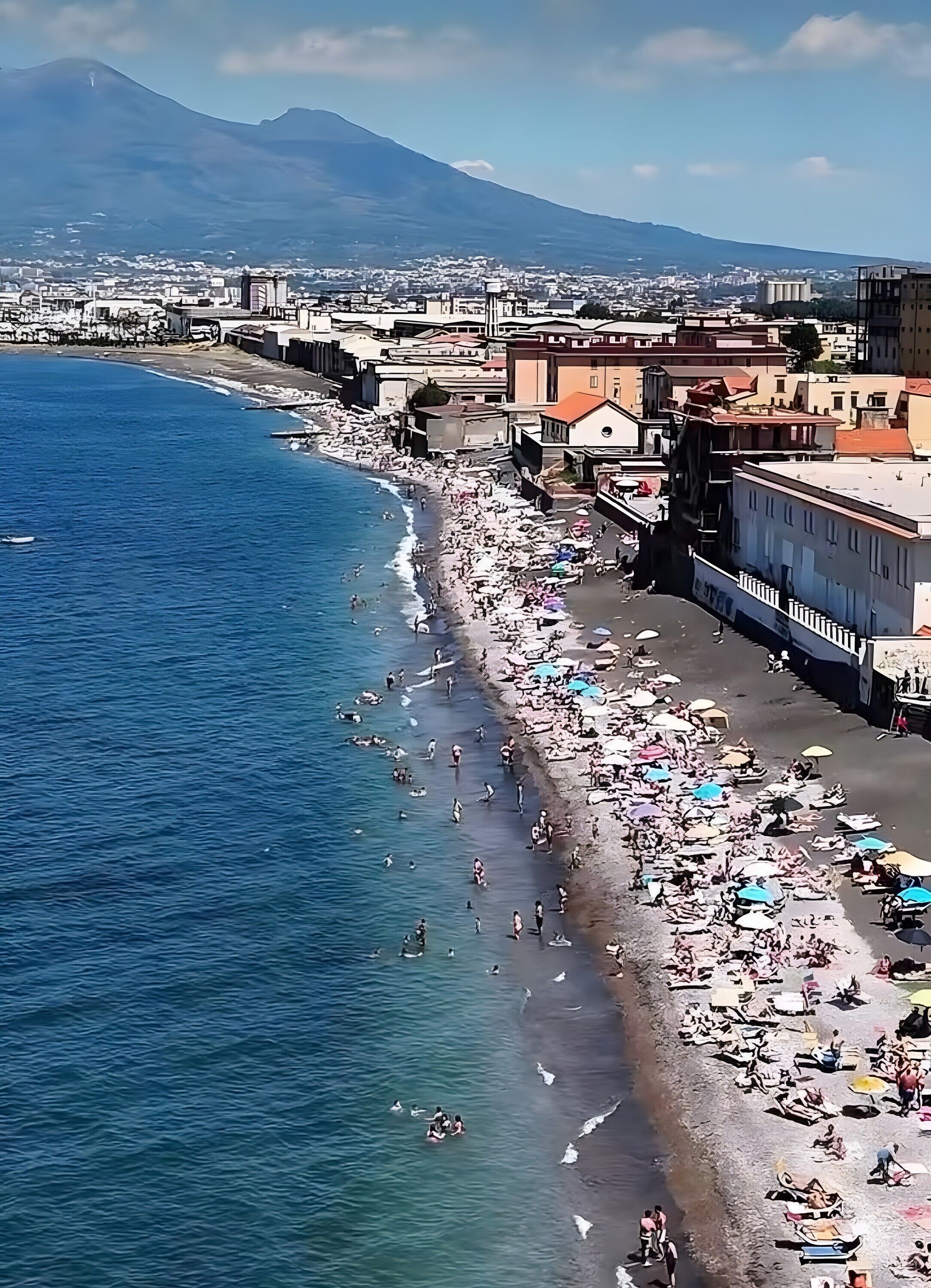 Una spiaggia nelle vicinanze