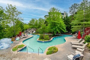 Condo, 1 King Bed with Sofa bed (Parkway Romance #247) | Pool - Parkway Romance #247 (Pigeon Forge)