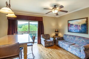 Condo, 1 King Bed with Sofa bed (Parkway Romance #247) | Living area - Parkway Romance #247 (Pigeon Forge)