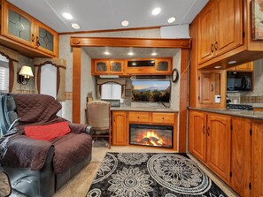 House, 1 Queen Bed with Sofa bed (Glamping On Locust Ridge #1407) | Interior - Glamping On Locust Ridge #1407 (Sevierville)