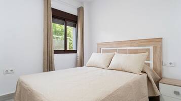 Standard Apartment | Blackout curtains, iron/ironing board, free WiFi