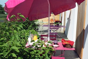 Opções para refeição ao ar livre