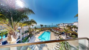 Condo, 2 Bedrooms, Pool View | View from room - Dolphin Bay Resort & Spa (Pismo Beach)