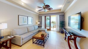 Suite, 2 Bedrooms, Pool View | Living area - Dolphin Bay Resort & Spa (Pismo Beach)