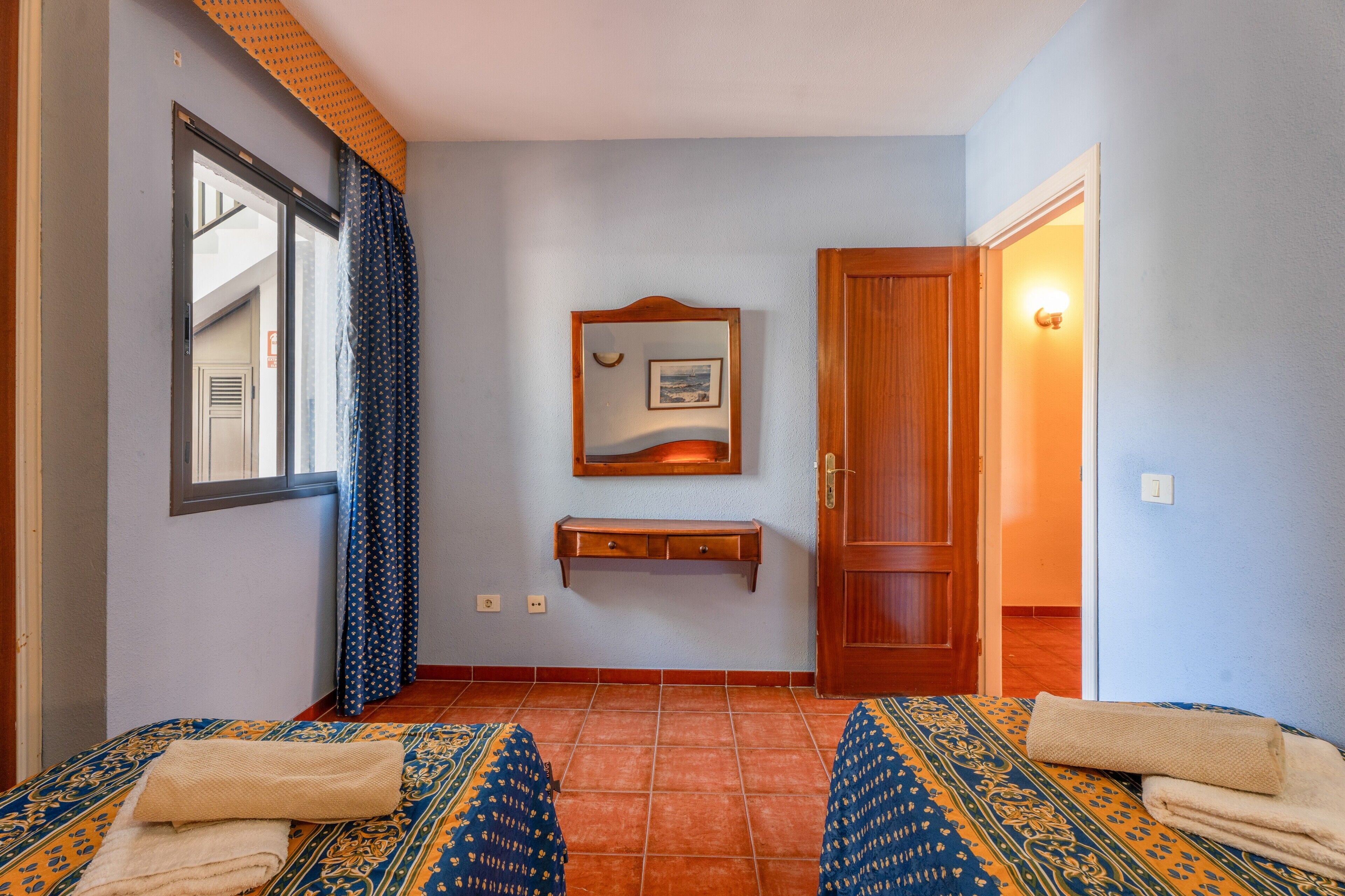 1 bedroom, iron/ironing board, bed sheets