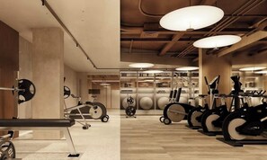 Fitnessbereich