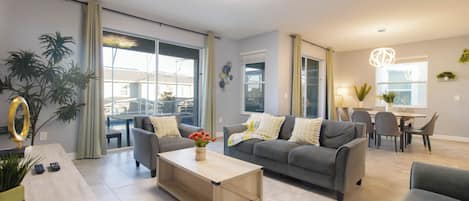 Área de sala de estar