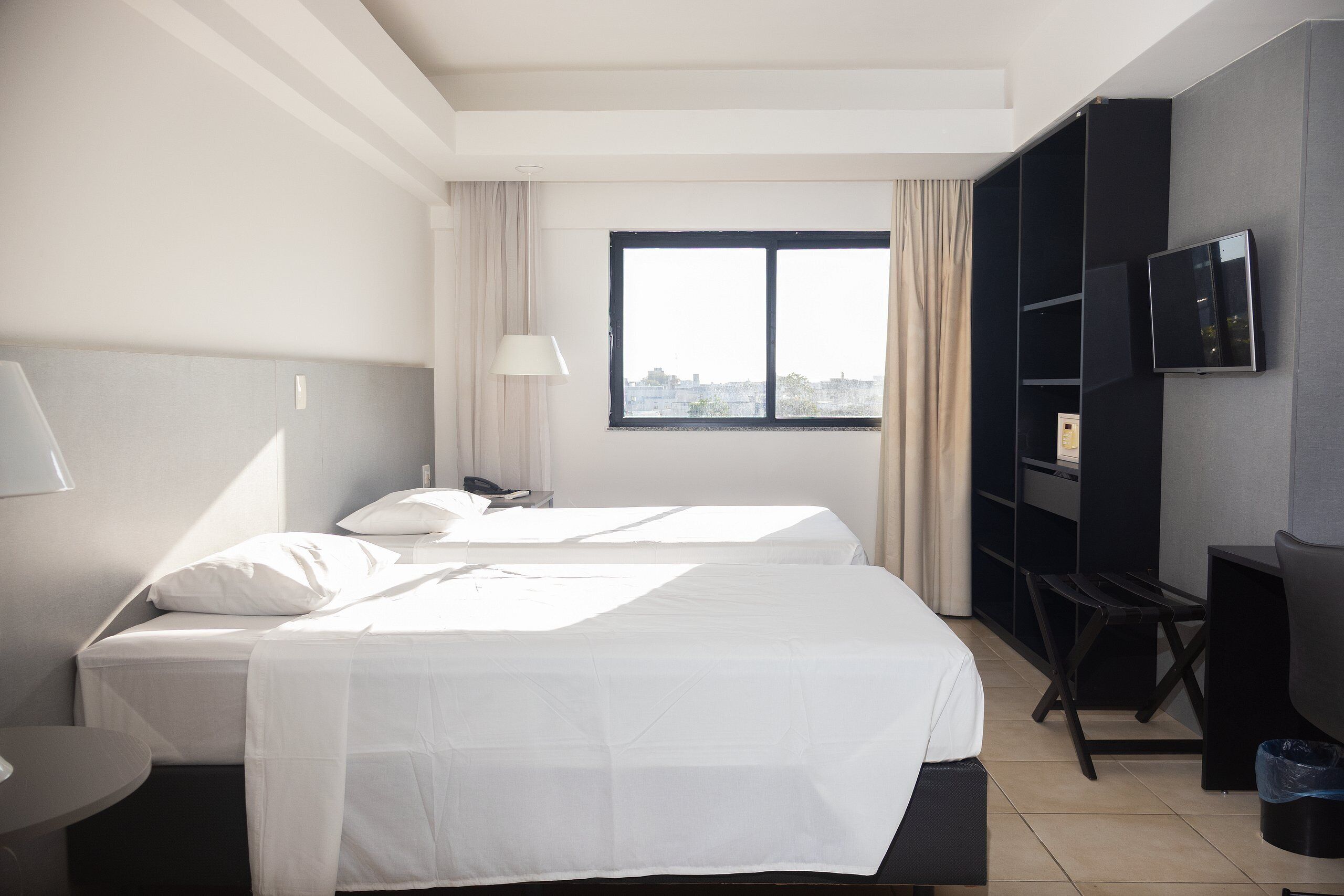 In-room safe, laptop workspace, blackout drapes, free WiFi