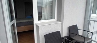 Vacation apartment with balcony and WLAN in Magdeburg-Salbke