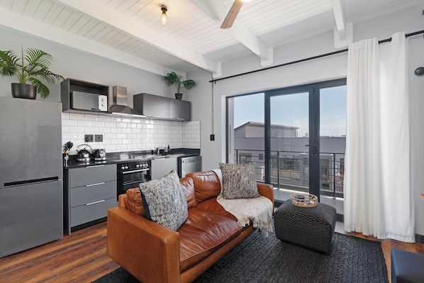 TV - Relaxed Coastal Stay | Braai and Balcony Views (Cape Town)