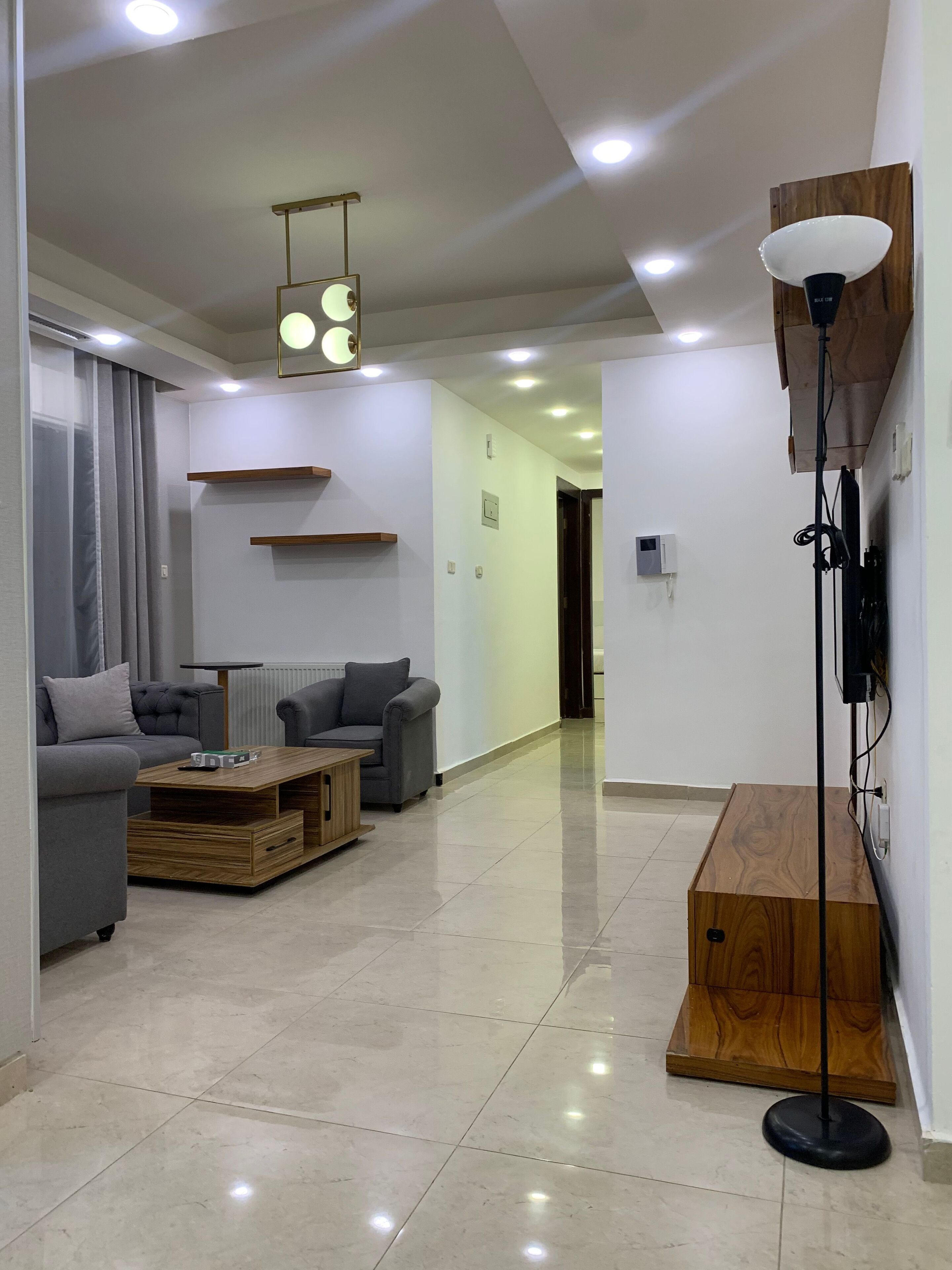 Apartamento, 3 habitaciones, accesible para personas con discapacidad, fumadores | Sala de estar