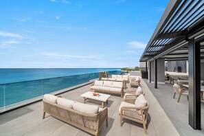Terrace/patio - Exceptional Beachfront Condo - Allure 101 (2bed) (Brighton Beach)
