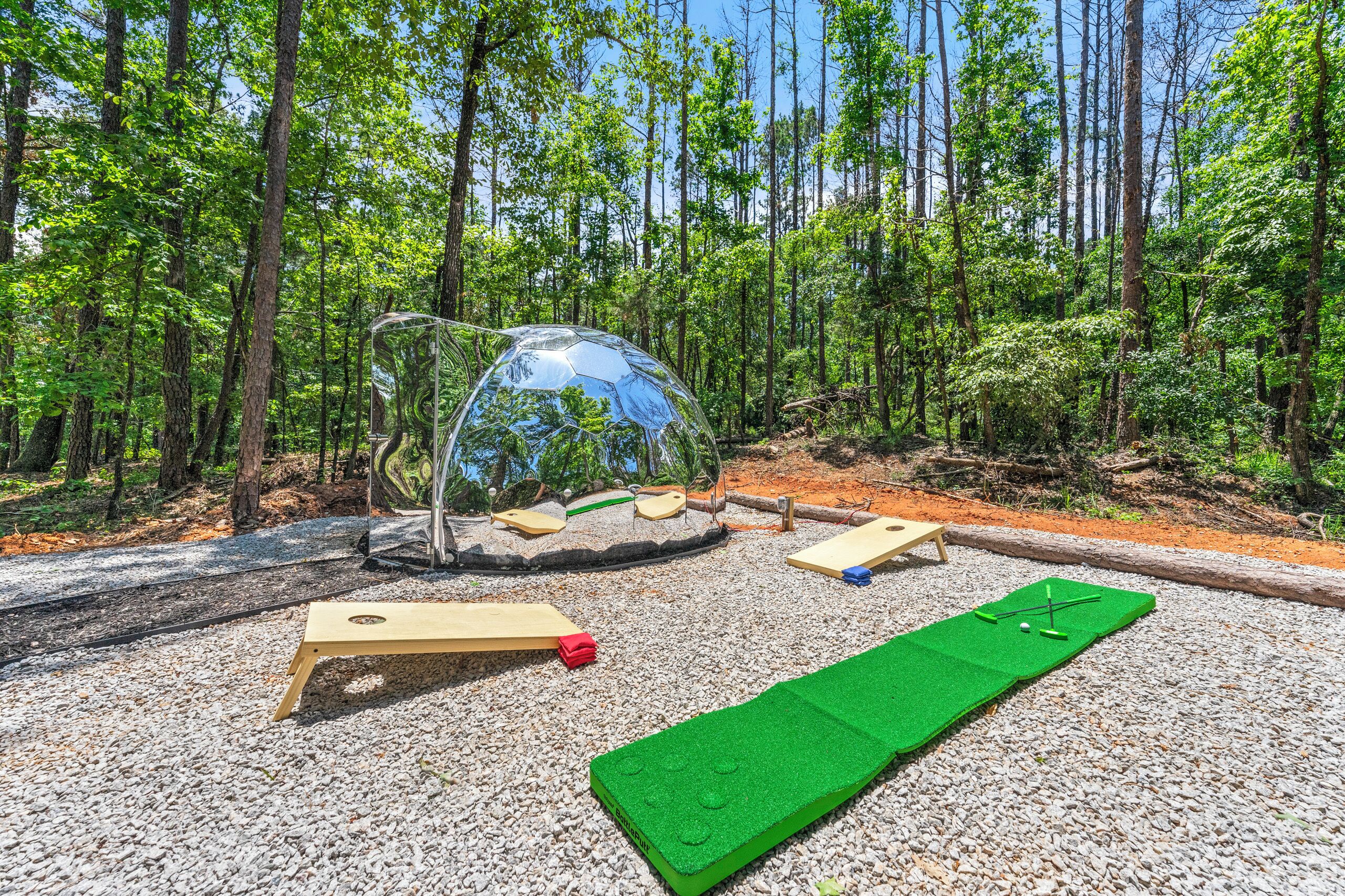 Overnatningsstedets område