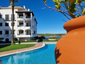 Pool - Cozy apartment with terrace and pool 50m from the beach (L'Escala)