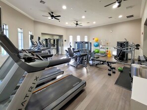 Fitness facility - Last Minute Disney Getaway! Luxury Condo with Private Balcony. Book Now! #114243 (Orlando)