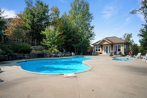 Seasonal outdoor pool