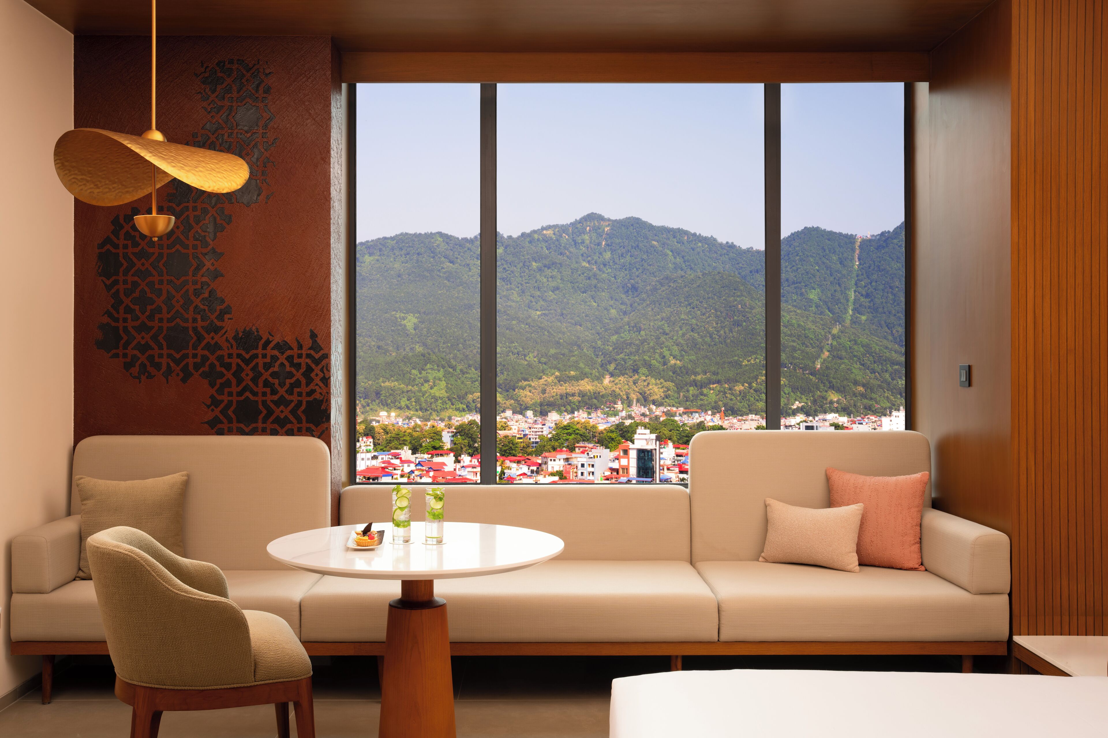 Uitzicht op de heuvels