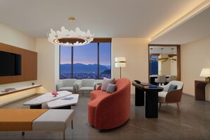 Presidential-suite | Opholdsområde | 45-tommers LED-tv med digitale kanaler